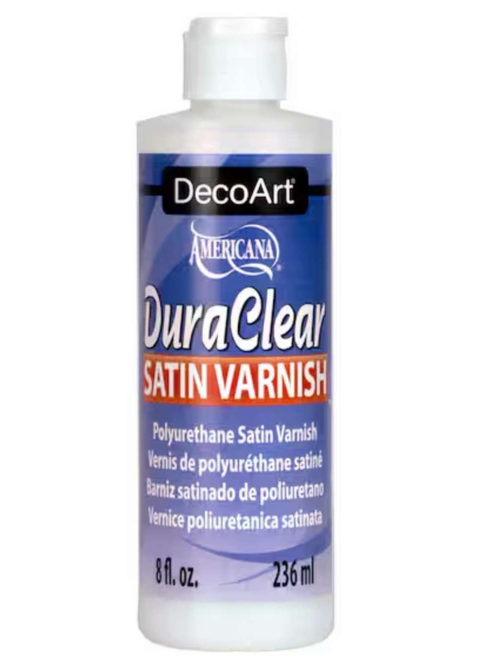 DuraClear Satin Varnish - Blue Satin Finish